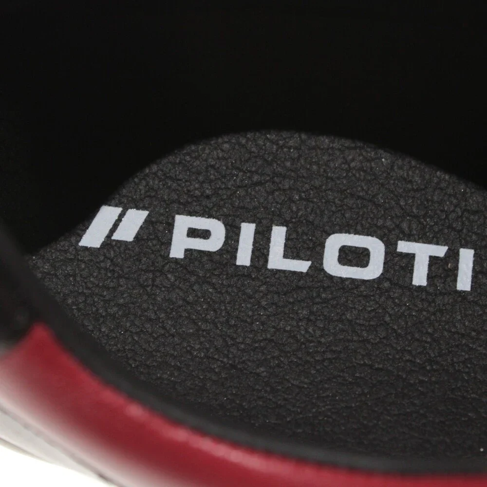 Piloti NWB Competizione AF Corse Driving Sneakers Size 7 US in Red Leather